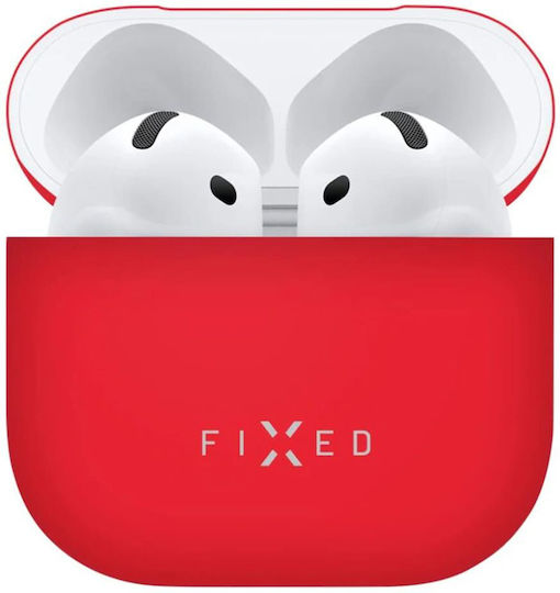 Fixed Silky Case Airpods 4 Red Fixsil-1473-rd
