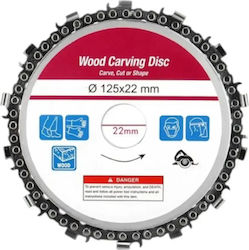 Disc Angle Grinder Chain 125x22 Mm Wood Cutting Cobi Smart
