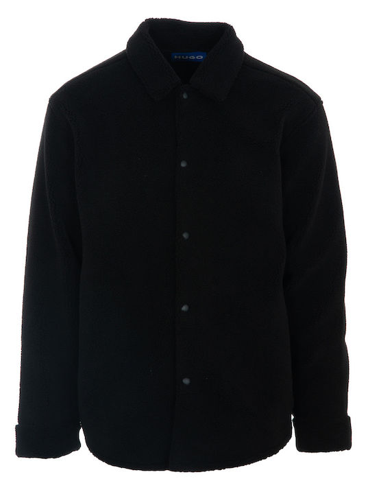 Hugo Ebolt Μακρυμάνικo Overshirt Black 50549804...