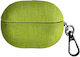 Huawei Freebuds Pro 4 Fine Cloth Earphone Case Hook Grass Green