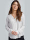 Women's Long Sleeve Shirt Off White