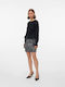 Mini Skirt Silver
