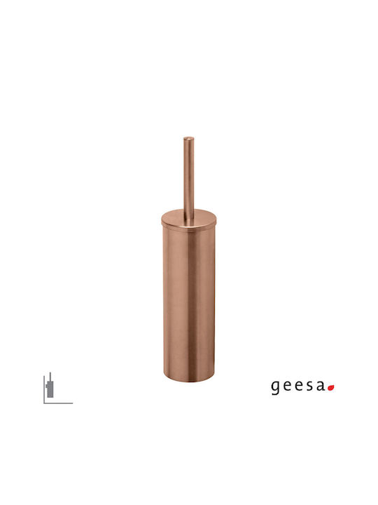 Geesa Metallic Toilet Brush Pink