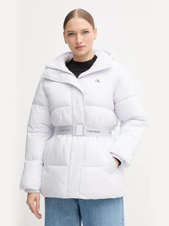 Calvin Klein Kurz Damen Puffer Jacke für Winter...