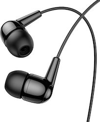 Hoco M97 In-Ear Freisprecheinrichtung Kopfhörer mit Stecker USB-C Schwarz