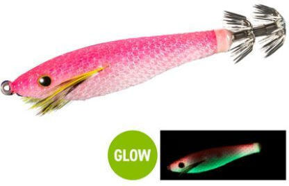 Squid Jig Shimano Sephia Sui Sui Stick 80 Flash Boost 80mm 4.5gr Roz Fluorescent