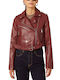 Damen Bomberjacke Burgundy