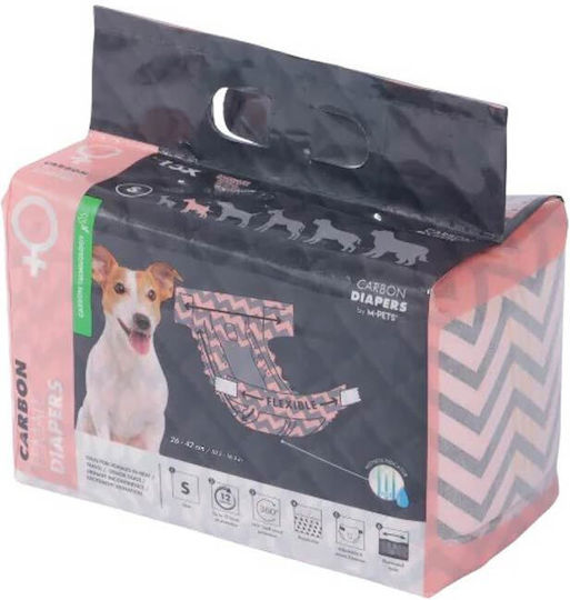 M-Pets Βρακάκι Σκύλου για Ακράτεια Small 15τμχ