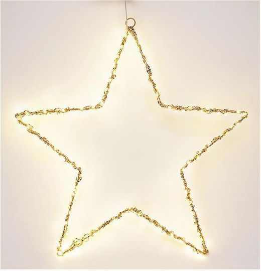 Zaros Plastic Christmas Decorative Star Gold