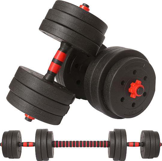Bakaji Hantelset mit Gesamtgewicht von 25kg kg