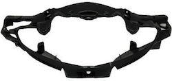 Motorcycle Headlight Cover for Honda Wave Black 1pcs