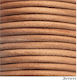 Leather Laces 3mm Natural 1 Meter