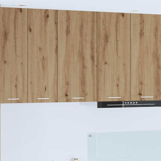 Χειροποίητη Δρυς Και Λευκό 40x31x80buc