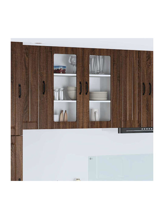 Cabinet Wall Brown Oak 80x31x80cm
