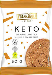 Keto Vegan Cookie Peanut Butter Flavor Frank & Oli 50g