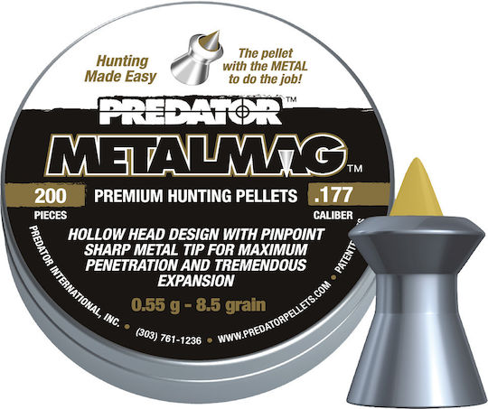 Metalmag-Predator R 4,5mm 200 Stück Airsoft-Kugeln