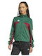 Track Top Women's Sweatshirt Jacket Green