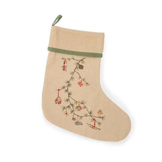 Weihnachtliche Dekorative Socke Höhe 46cm.