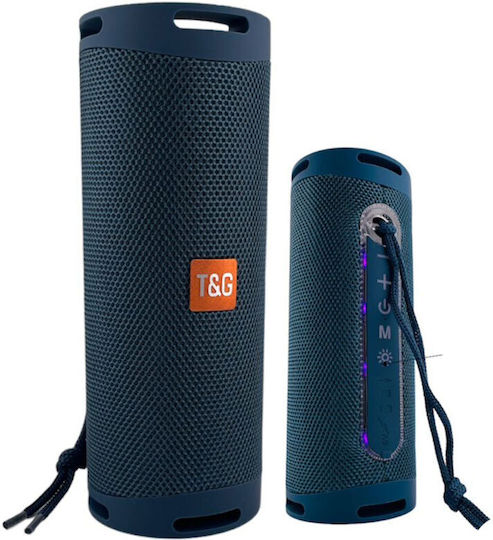 T&G Ηχείο Bluetooth 5W με Ραδιόφωνο Μπλε 7309