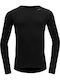 Devold Herren Thermo Langarmshirt Schwarz
