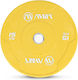 AMILA Δίσκος Ολυμπιακού Τύπου Μεταλλικός 1 x 15kg Φ50mm με Λαβές