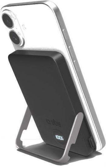 SBS MagSafe Външна Батерия 5000mAh 20W с USB-C Изходен Порт Черна