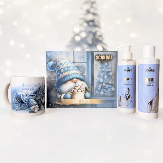 Scandal Beauty Sweet Heaven Travel Set για Καθαρισμό Σώματος 3τμχ
