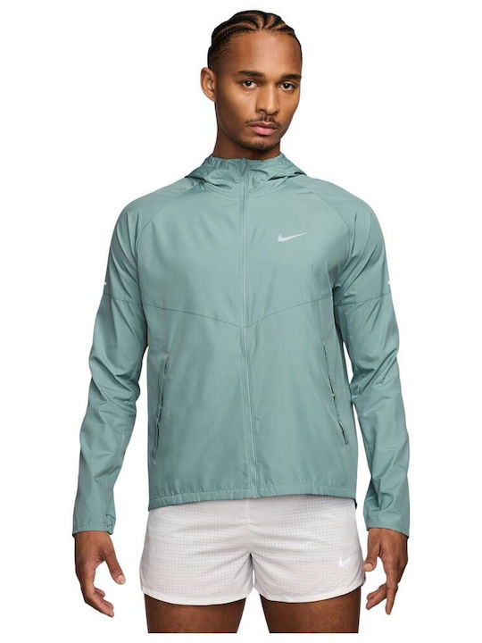 Nike Repel Miler Sportjacke Wasserdicht Türkis