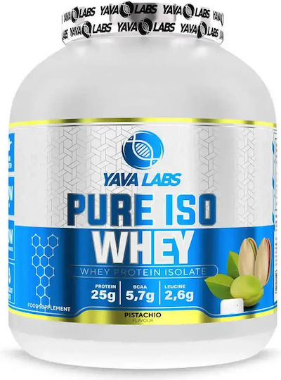 Yava Labs Pure Iso Whey Протеин Суроватъчен с Вкус Pistachio 1kg