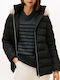 Jachetă de femei Puffer Waterproof Black