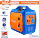Wadfow Leise Generators Inverter Benzin