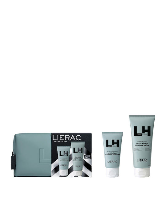 Lierac Homme Σετ Περιποίησης για Ενυδάτωση & Καθαρισμό Σώματος 3τμχ
