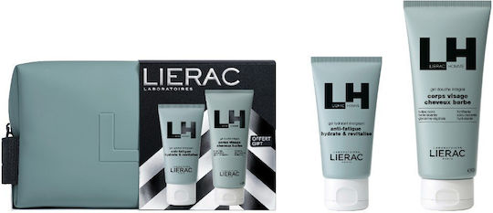Lierac Homme Σετ Περιποίησης για Ενυδάτωση & Καθαρισμό Σώματος 3τμχ