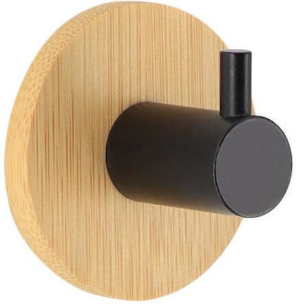Atmosphera Haken Badezimmer Einzeln Schrauben Schwarz