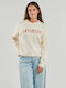 Damen Sweatshirt Weiß