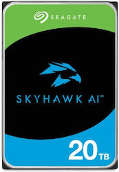 Seagate SkyHawk AI 20TB 3.5" 7200Umdrehungen pro Minute ST20000VE004 Seagate SkyHawk AI 20TB 3.5" 7200Umdrehungen pro Minute ST20000VE004