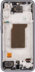 Екран Samsung с Рамка за Samsung A356B Galaxy A35 5G (Черен)