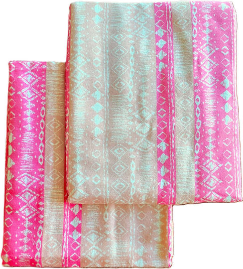 Kotonia Home Σετ Μαξιλαροθήκες με Φάσα Fuchsia 50x80εκ.