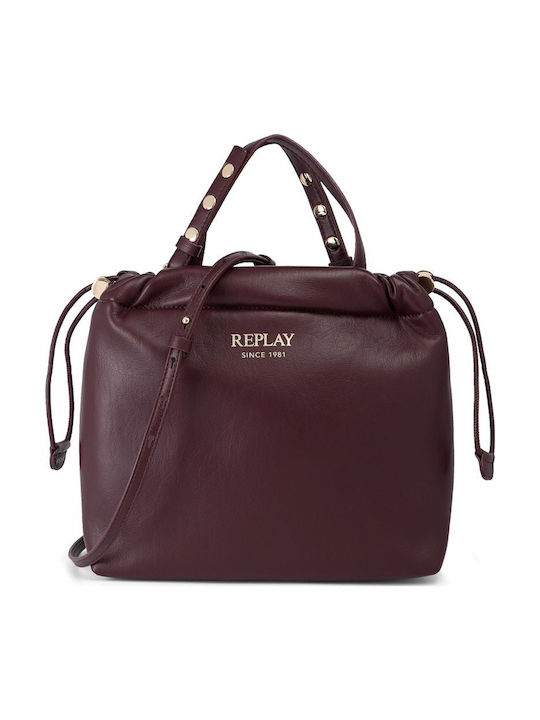Replay JANE SOFT LOGO - Handtas - sun black/zwart
