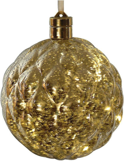 Weihnachtsbaumschmuck Ball Beleuchtete 50187136-g 15cm Gold