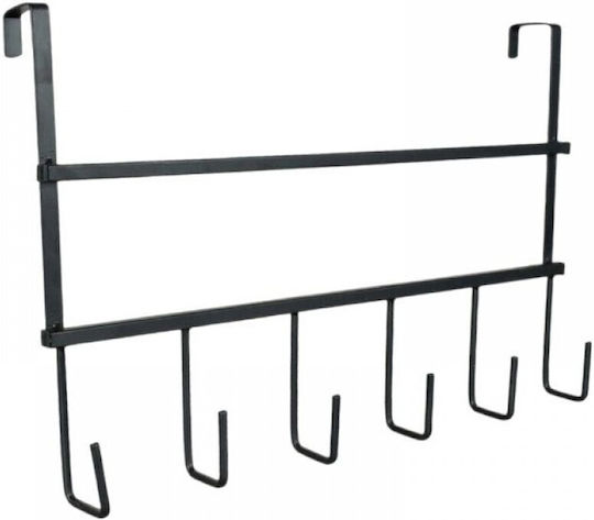 Door Hook 6 Slots Metallic Door Hook 6 Slots Metallic