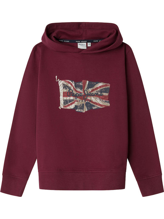 Pepe Jeans Παιδικό Φούτερ Merlot Red