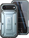 Supcase Vollständige Hülle iPhone Air Einhorn Käfer Pro Serie Klappständer Hellblau