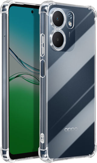 Mayaxess Silicone Case Oppo A5x Reinforced Anti-shock Corners Sienna