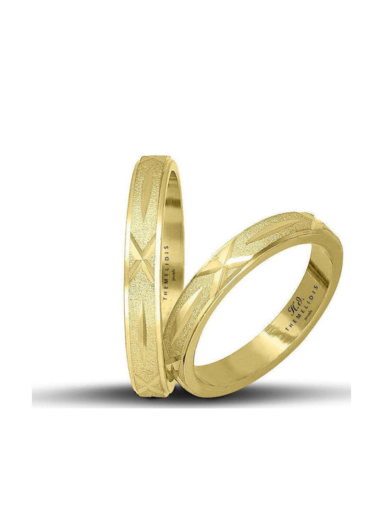 Themelidis Jewels Σετ Βέρες από Χρυσό 18Κ