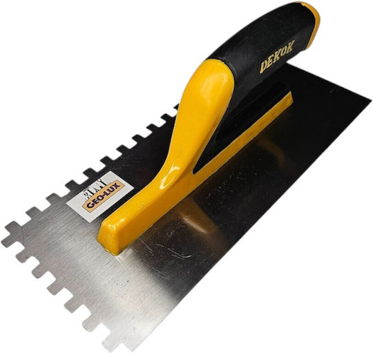 Gezackte Spachtel 28x12 cm Zähne Edelstahl Ergonomischer Griff Cobi Smart