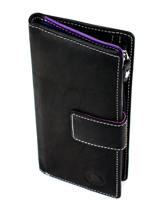 Small Leather Women's Wallet Classic Black