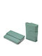 Small Leather Women's Wallet Classic Petrol Blue