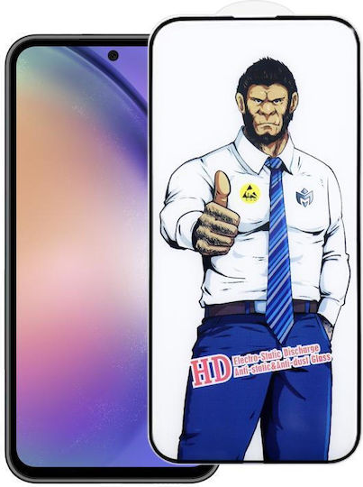 Samsung Galaxy A54 5G Gorilla Explosionsfestes Anti-Fingerprint HD Gehärtete Glasfolie