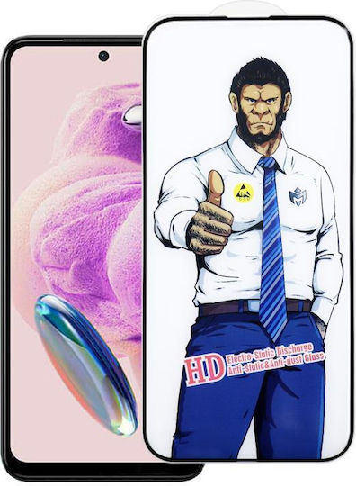 Redmi Note 12S Gorilla Explosionssicheres Anti-Fingerprint HD Gehärtete Glasfolie